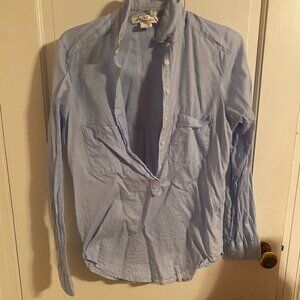 Blue Button Up From LOGG